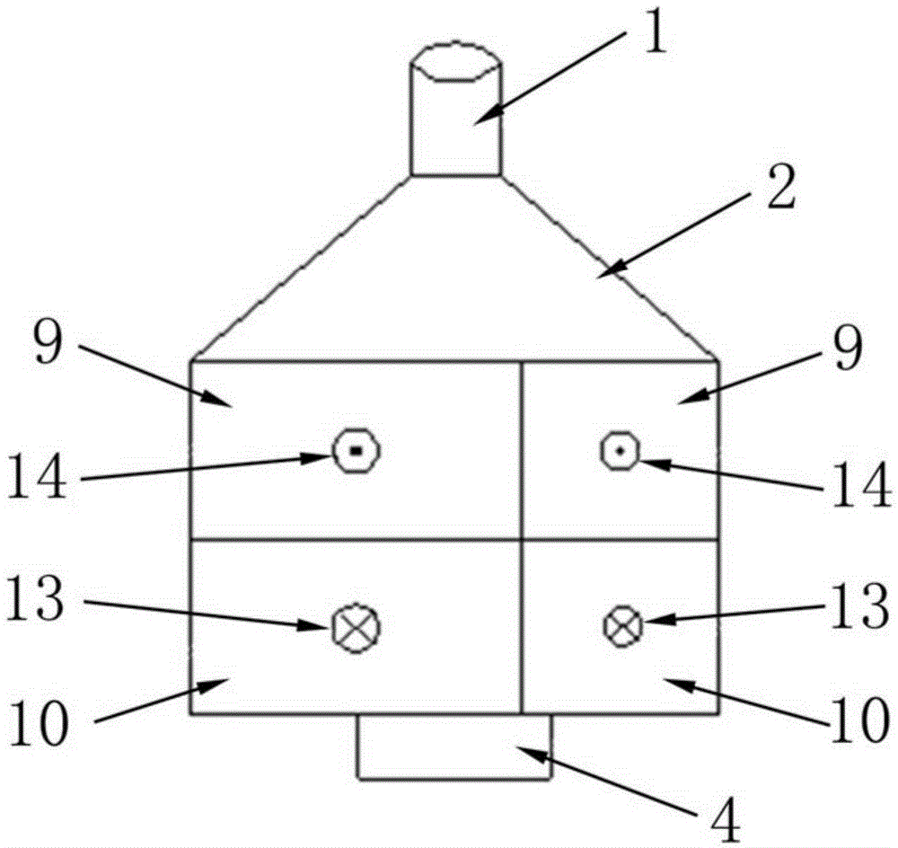 Heating and Cooling Hybrid Condenser