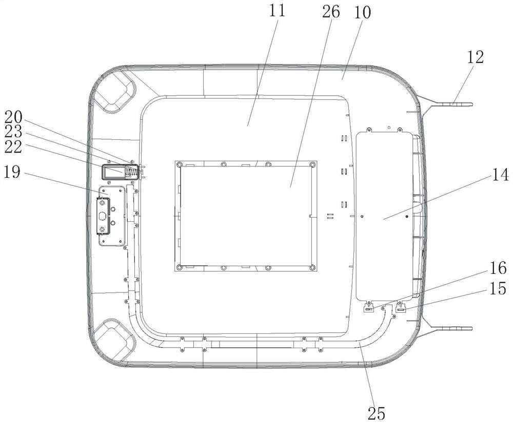 Intelligent garbage can cover and system working method thereof