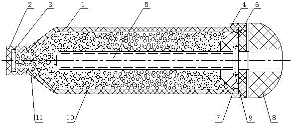 Production process of soft particle bait and extruder for storing soft particle bait