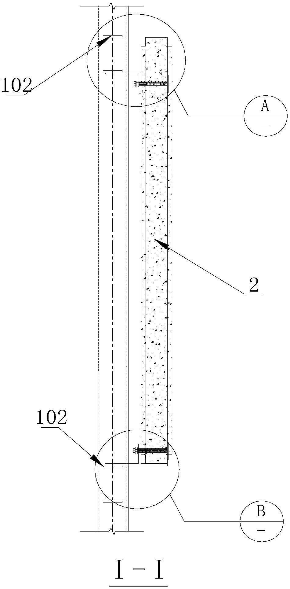 Connecting system between steel frame and prefabricated wall plate and manufacturing method