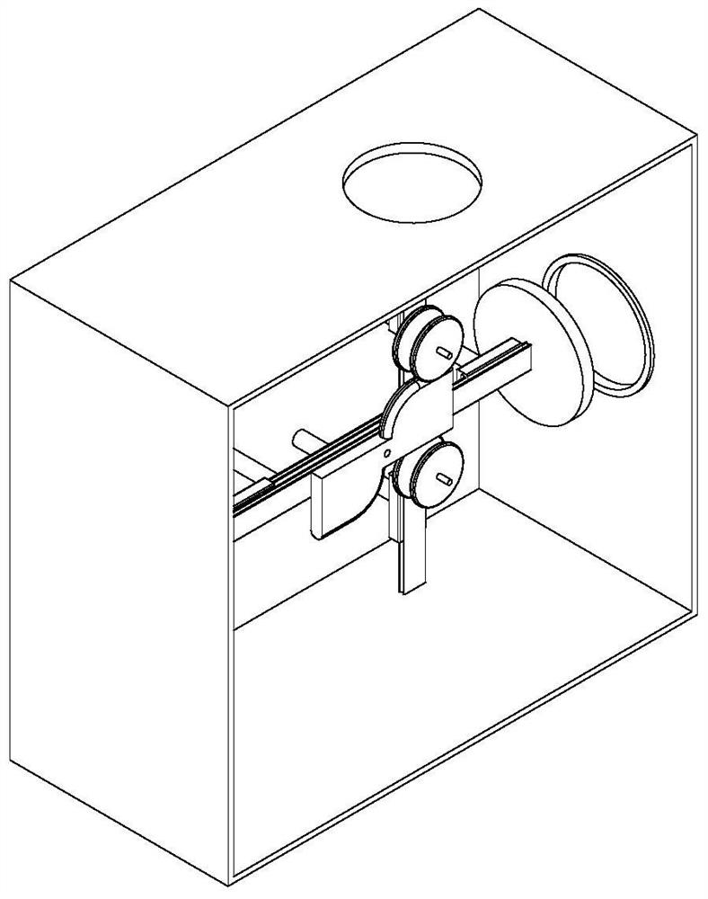 An air purifier with controllable internal and external circulation