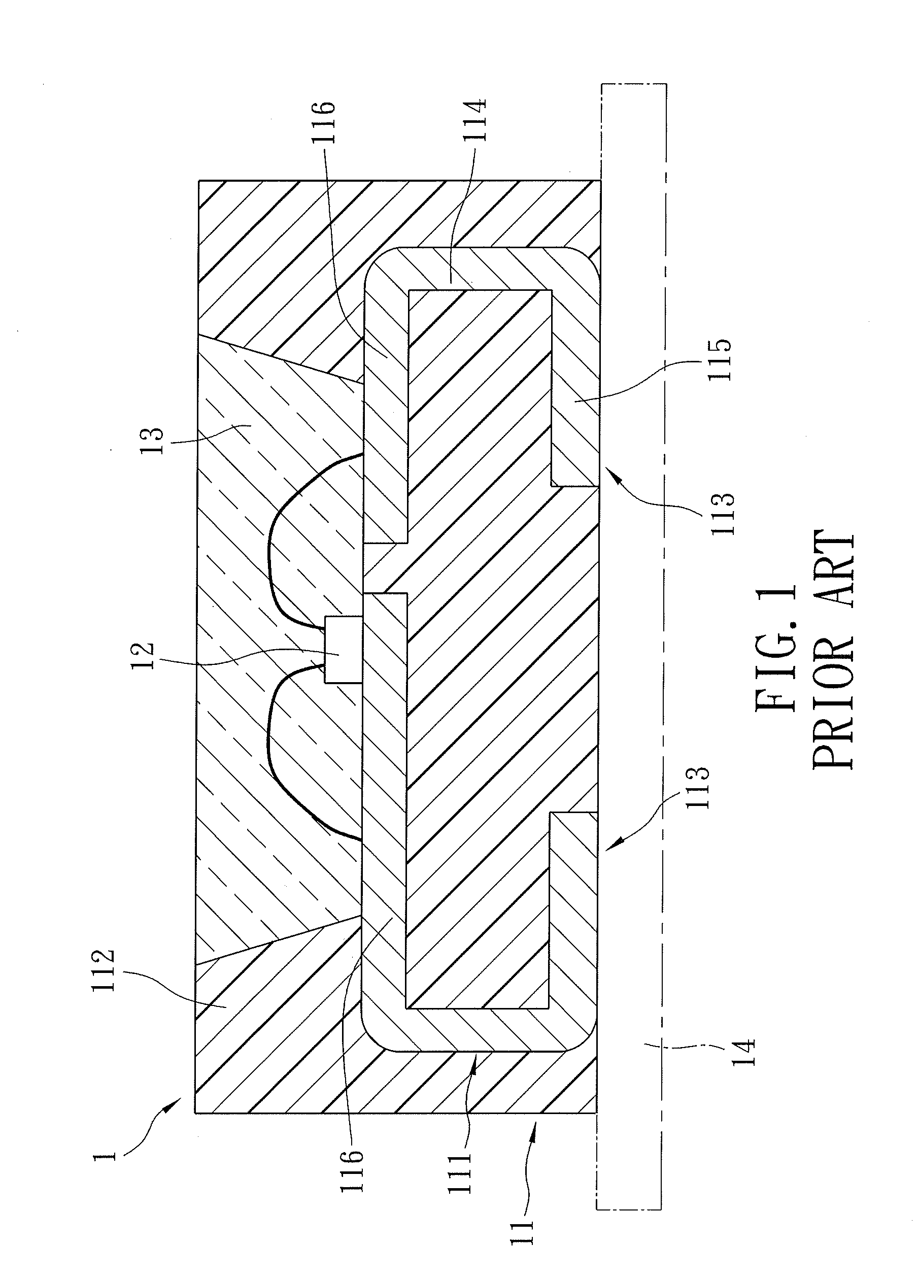 Light-emitting diode lamp with an improved leadframe