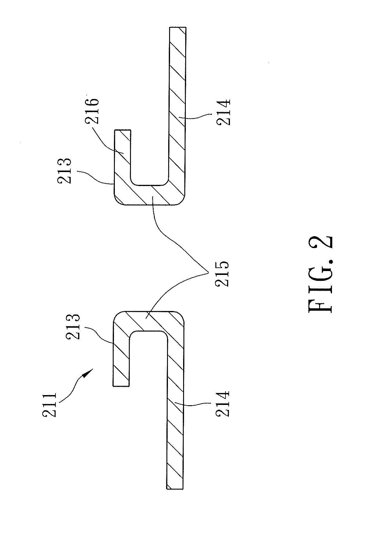 Light-emitting diode lamp with an improved leadframe