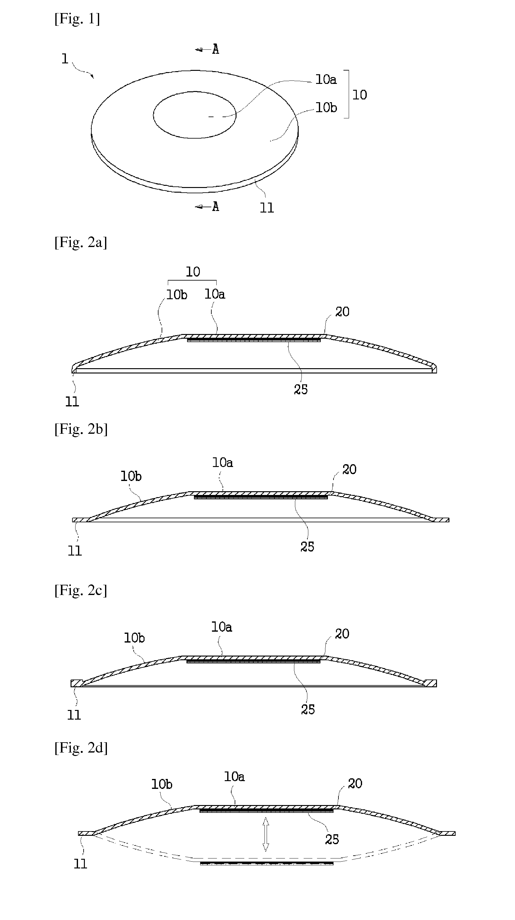 Piezoelectric element for power generation and power generation device using same