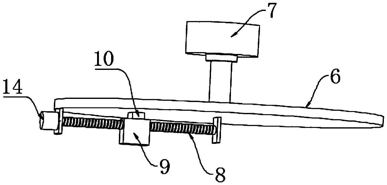 Plate punching device for furniture production