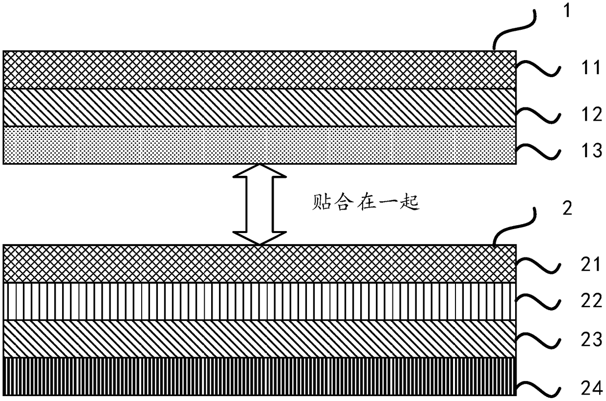 Preparation method of composite membrane, back cover and electronic equipment