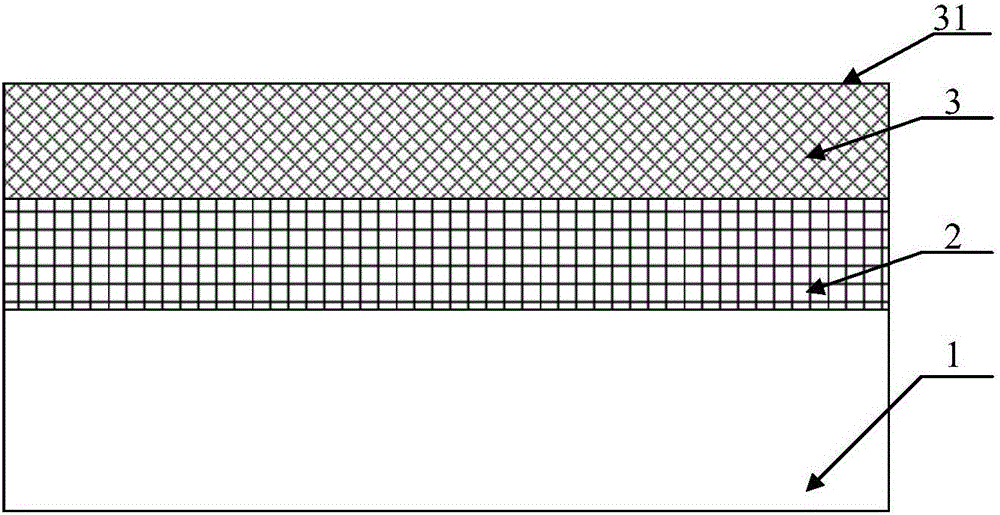 Preparation method of large-size III-V heterogeneous substrate