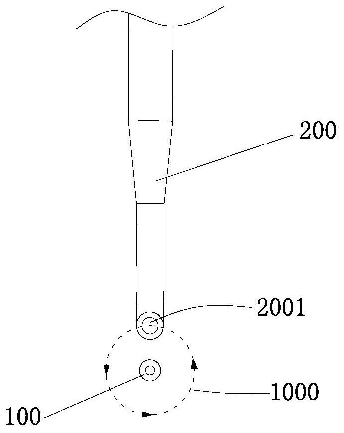 Stator coil binding mechanism