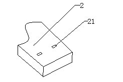 Universal serial bus (USB) connecting piece and processing technology thereof