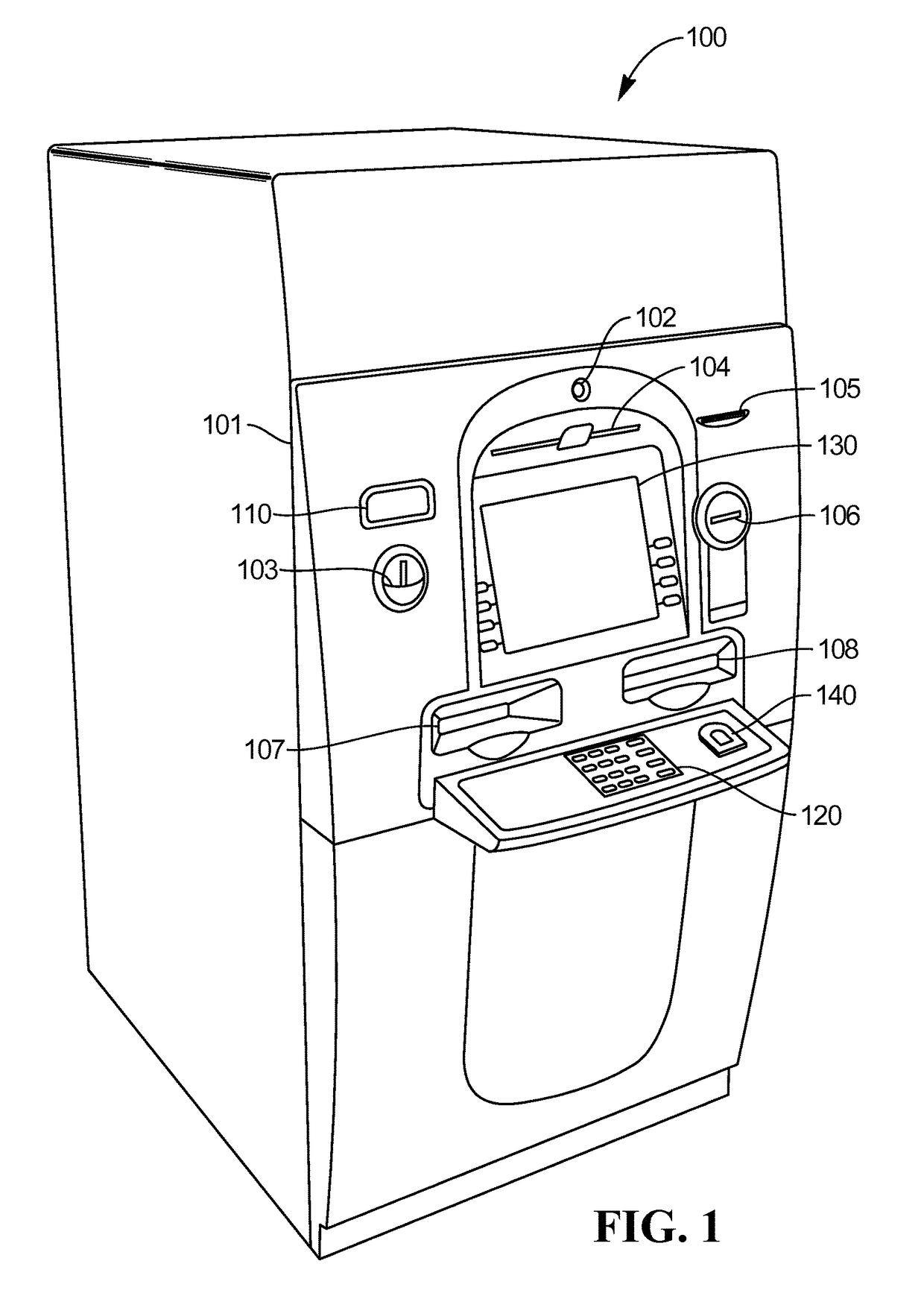 Powering a self-service terminal