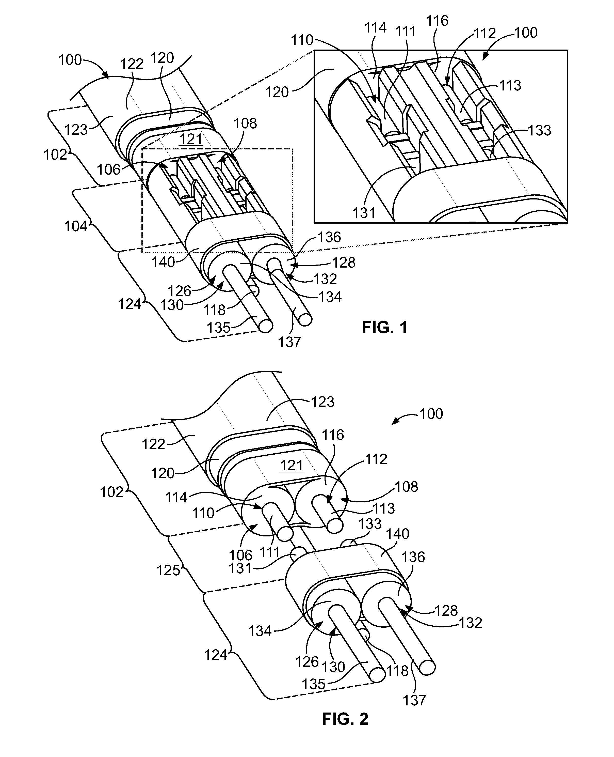 Cable assembly having a signal-control component