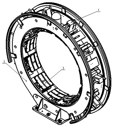 Belted layer transferring ring