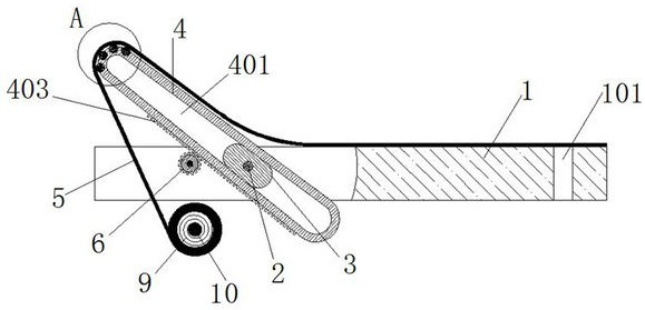 An adjustable rehabilitation bed for obstetrics and gynecology