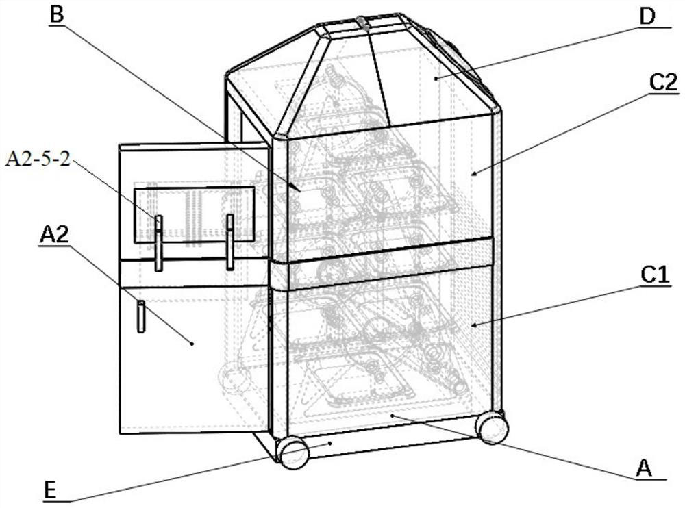 An automatic serving robot