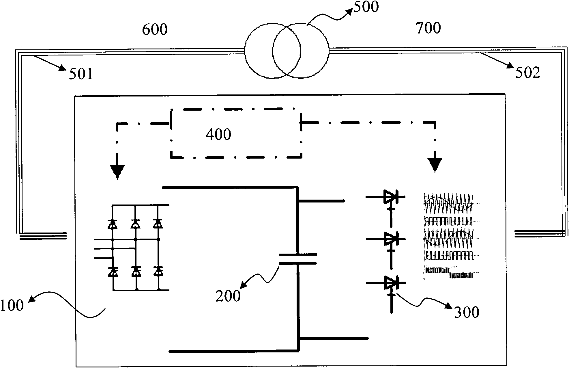 Dynamic reactive power compensation method and system