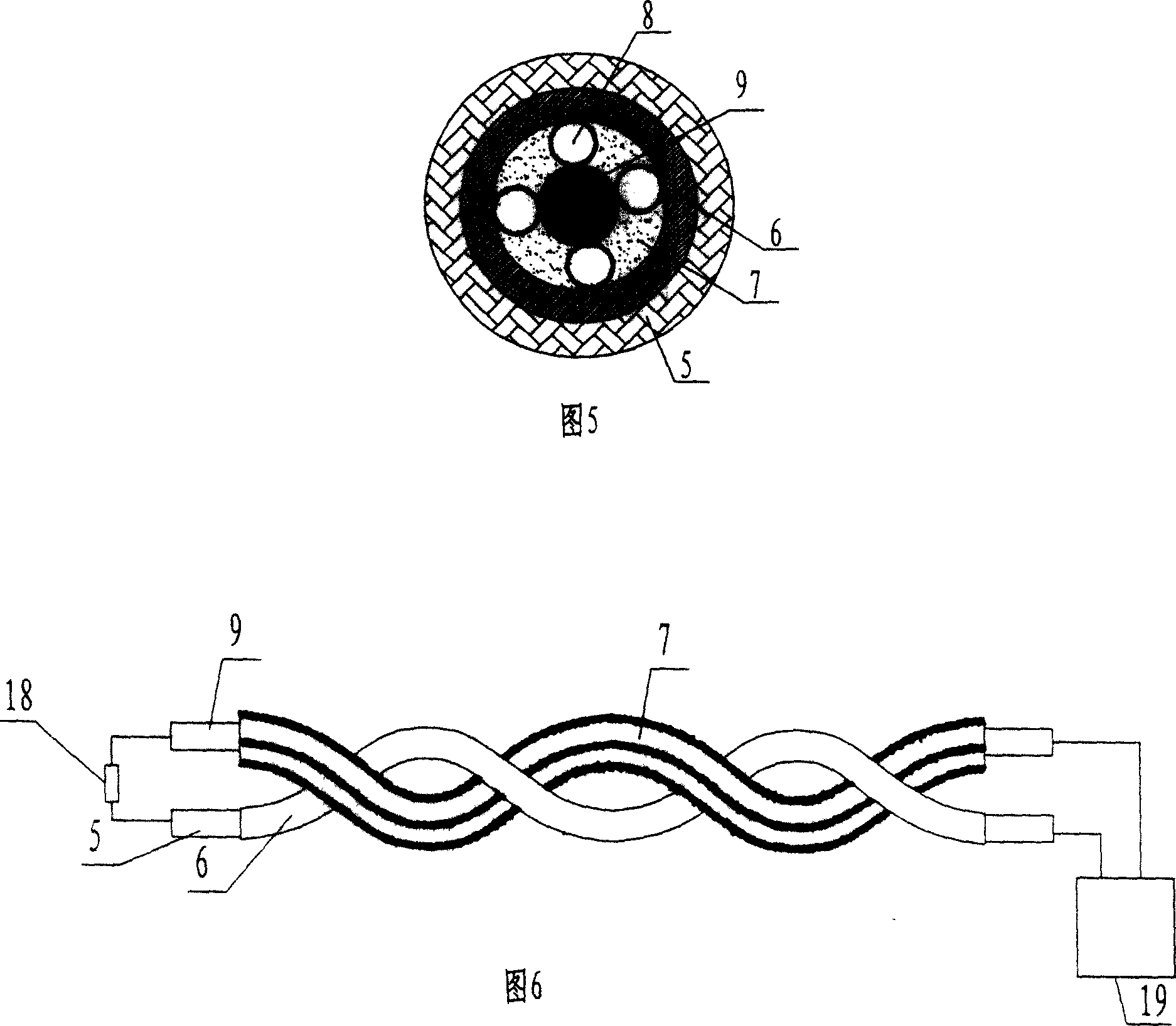 Linear temperature sensor