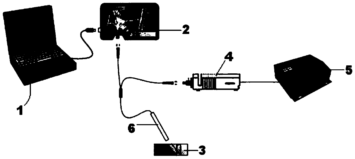 Method for relaxation spectroscopy detection device