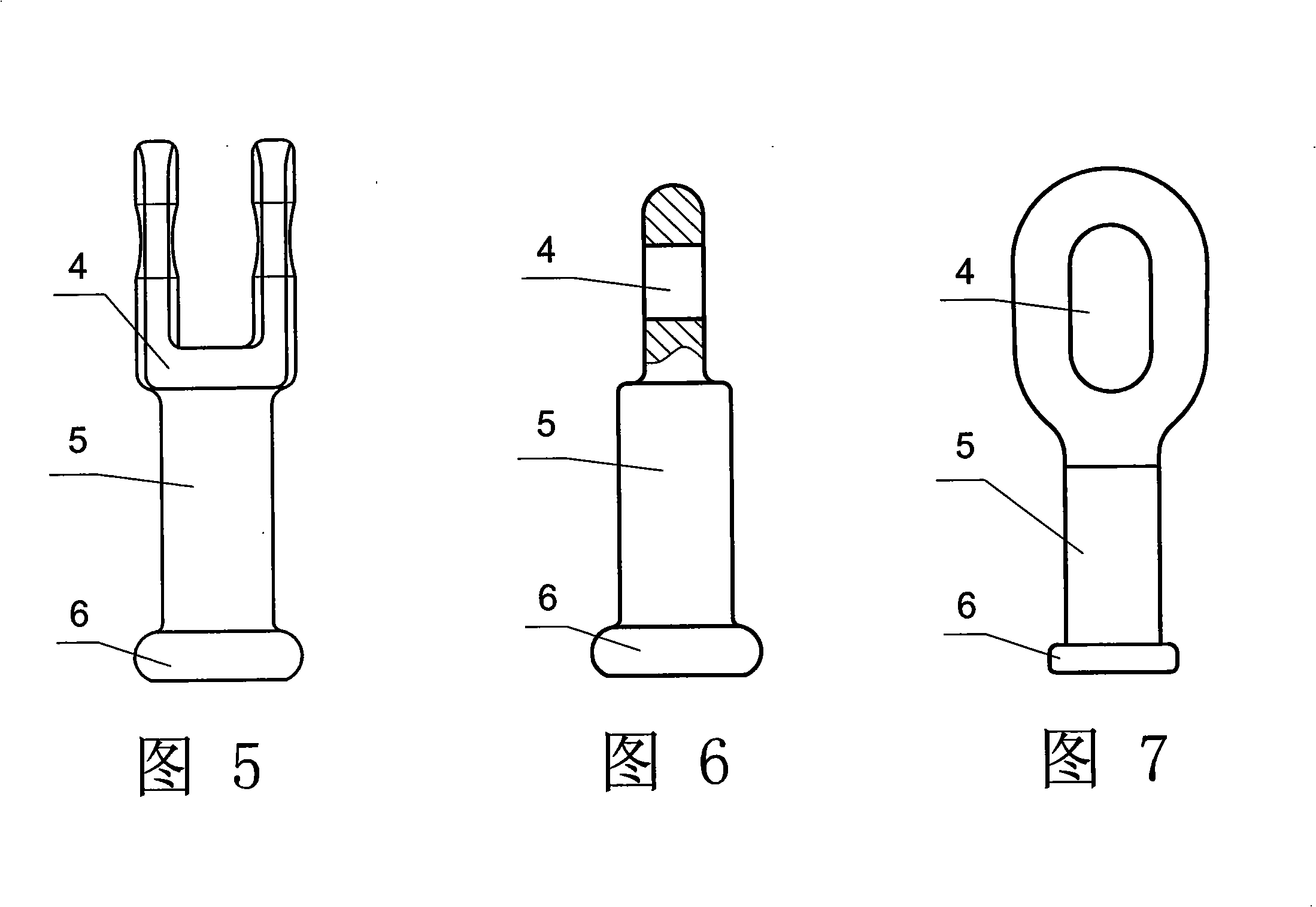 Combined insulator gold tool and method for manufacturing the same