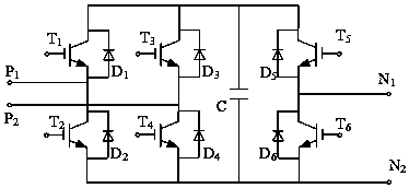 Novel paralleled half-full bridge sub-module MMC topology