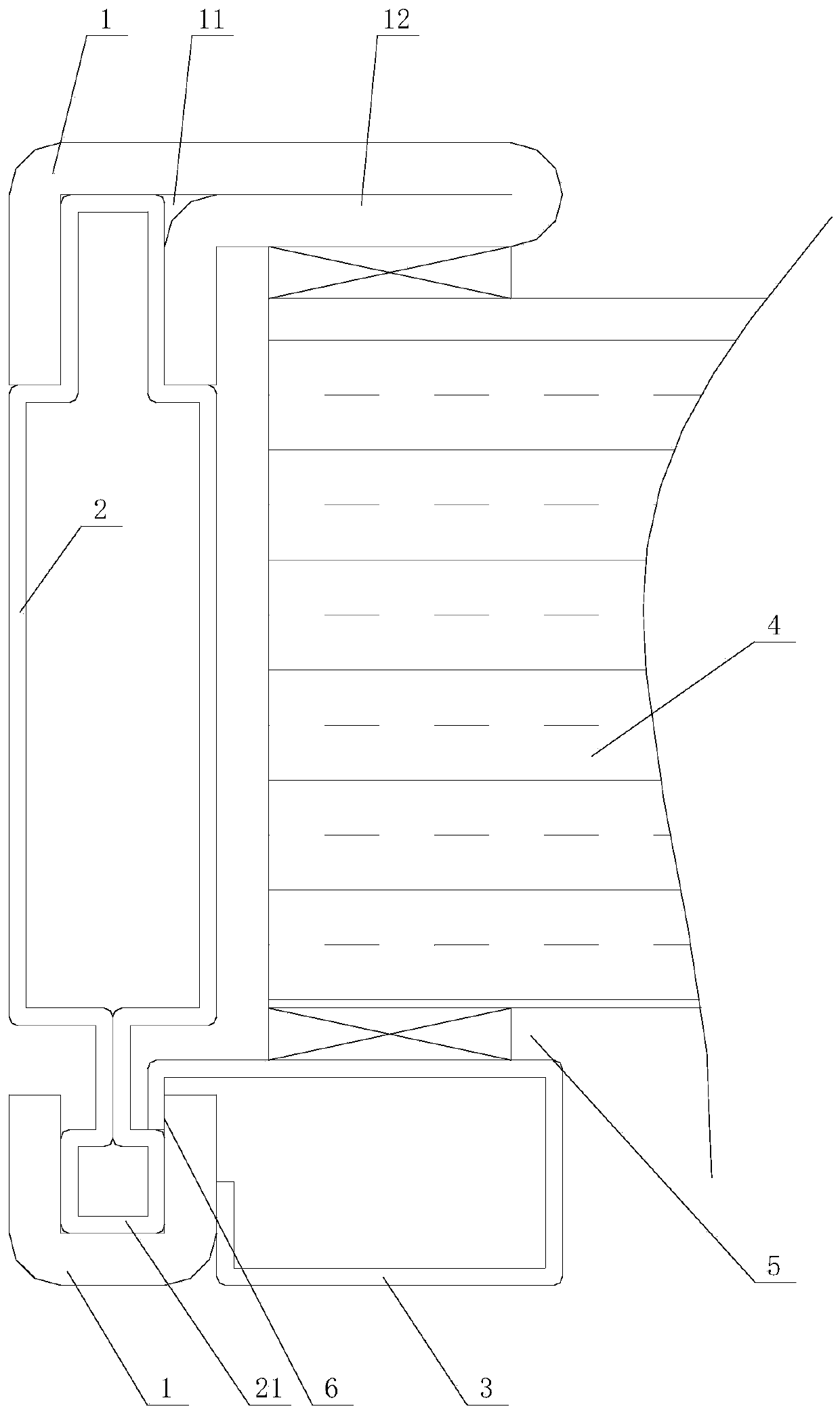 Combined frame system