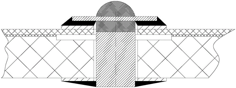 A Printed Circuit Board Structure for Partial Elimination of Thermal Mismatch in Thickness Direction