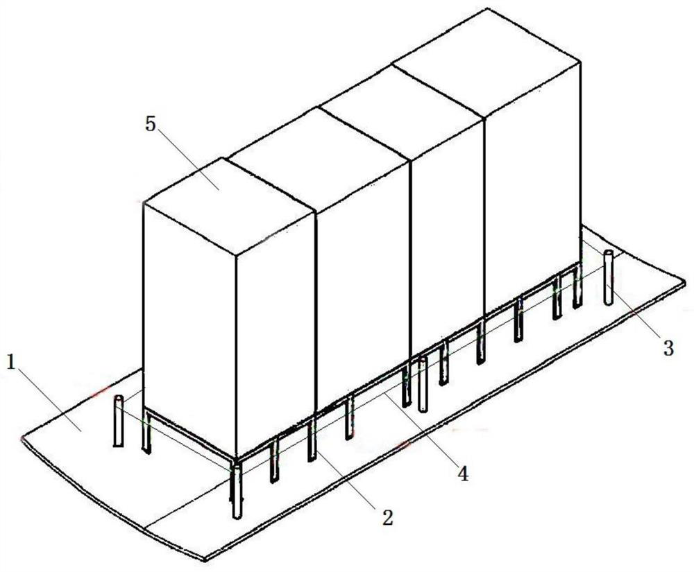 Method for improving installation flatness of ship distribution board