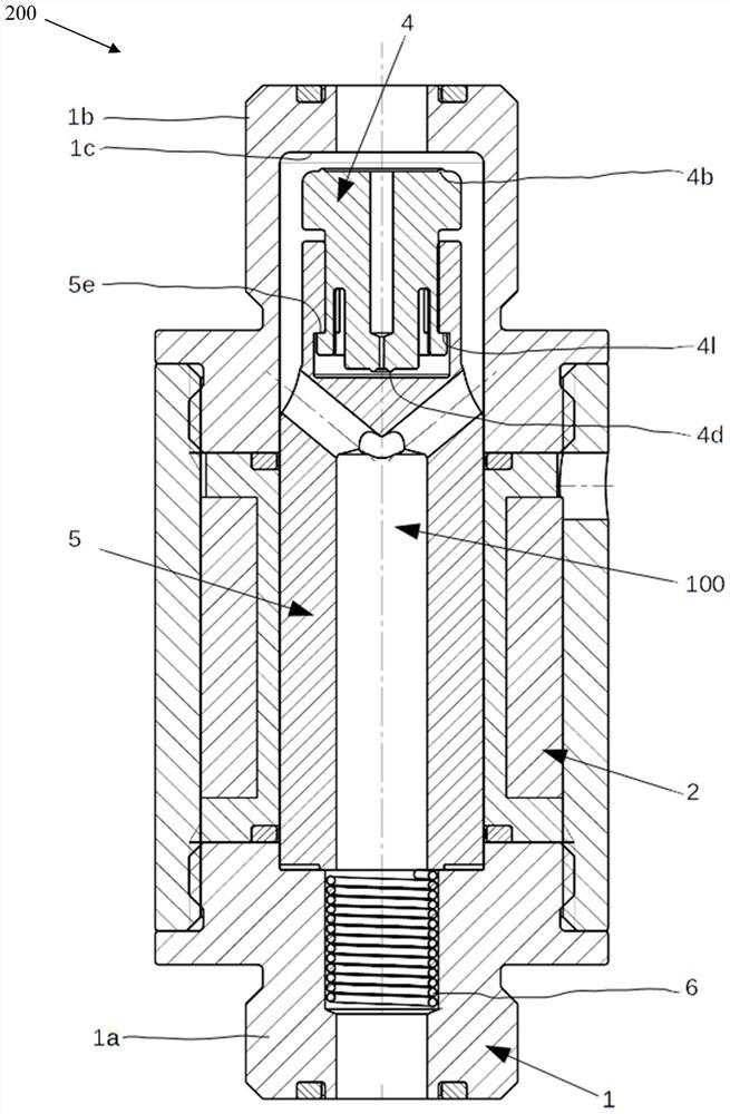 Electromagnetically actuatable valve