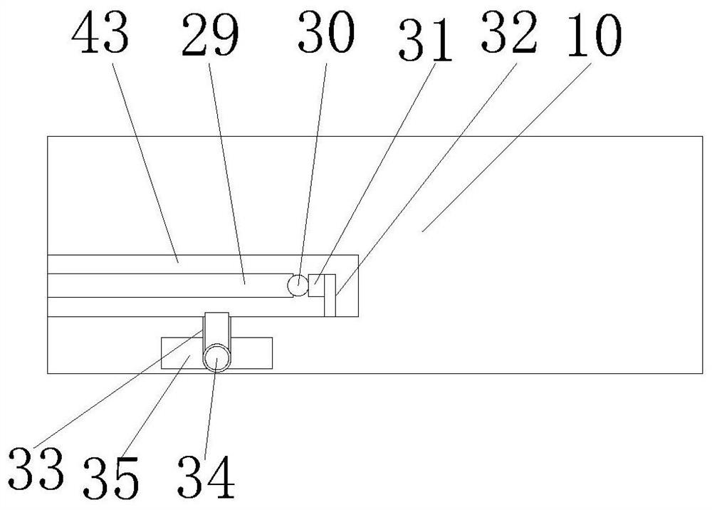 Argon cylinder mounting structure of handheld laser-induced breakdown spectrometer