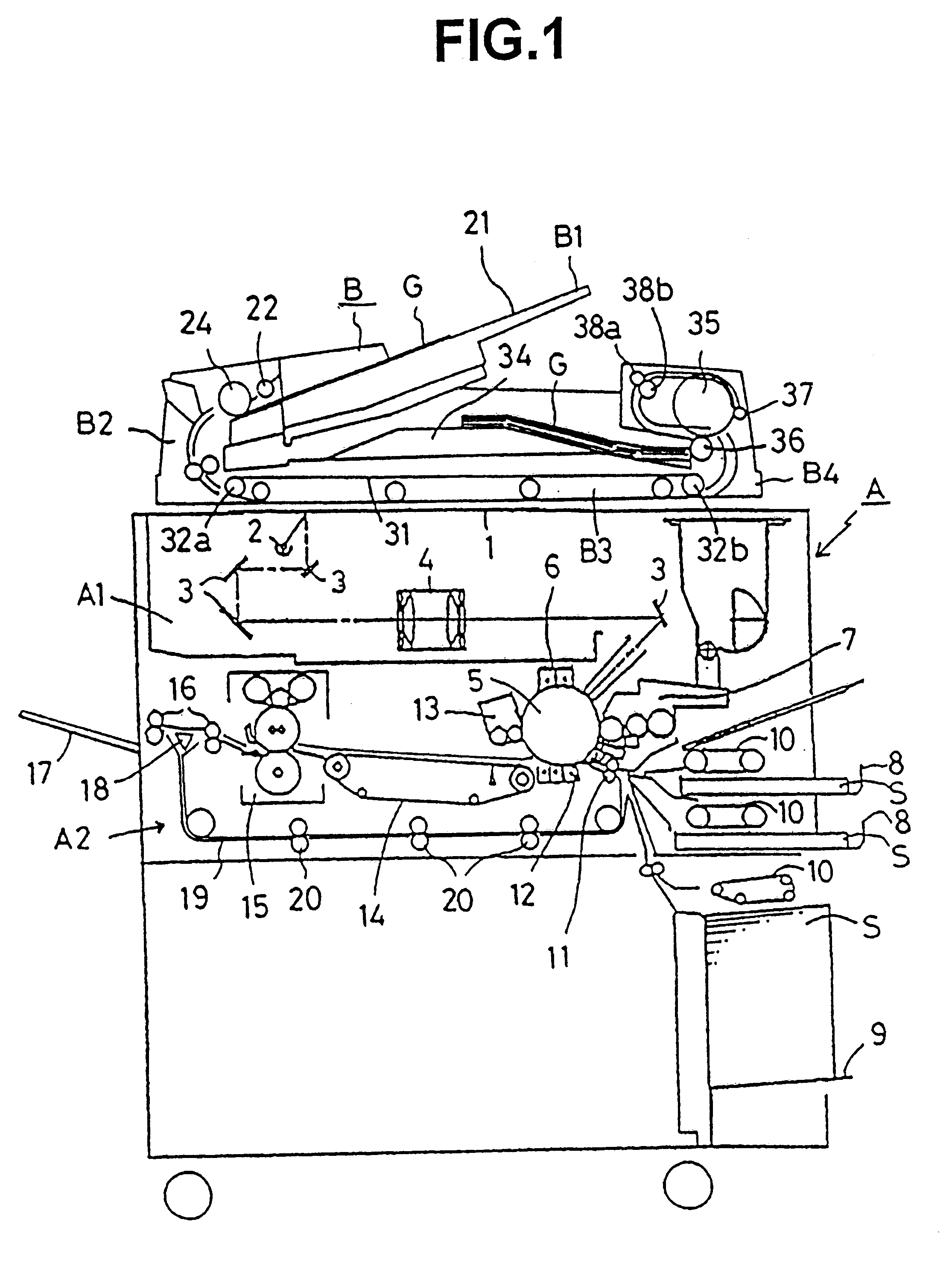Automatic original document conveying apparatus and image forming apparatus