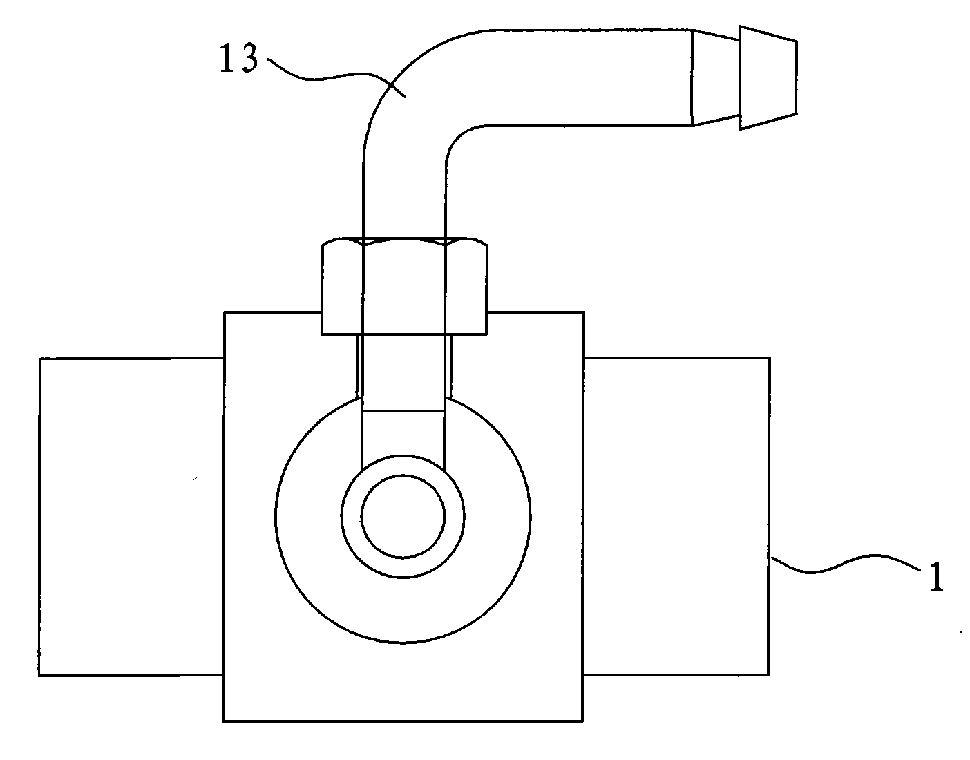 Combined sampling valve