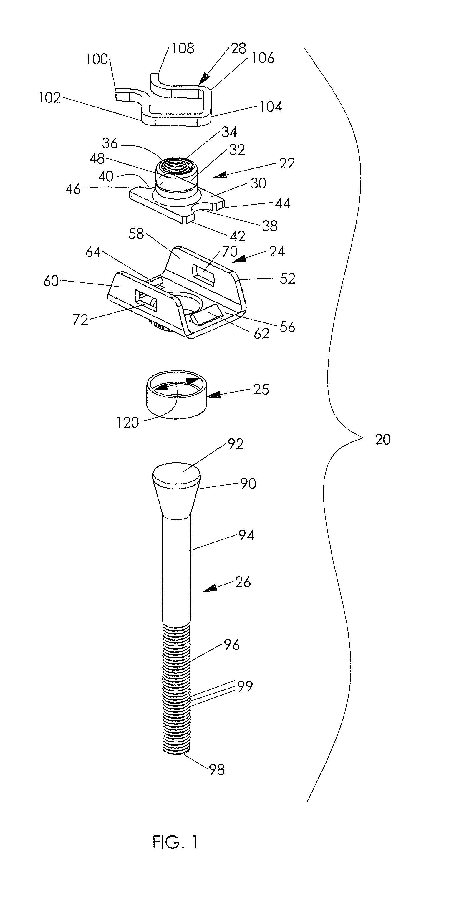 Nut plate fastener assembly for composite materials