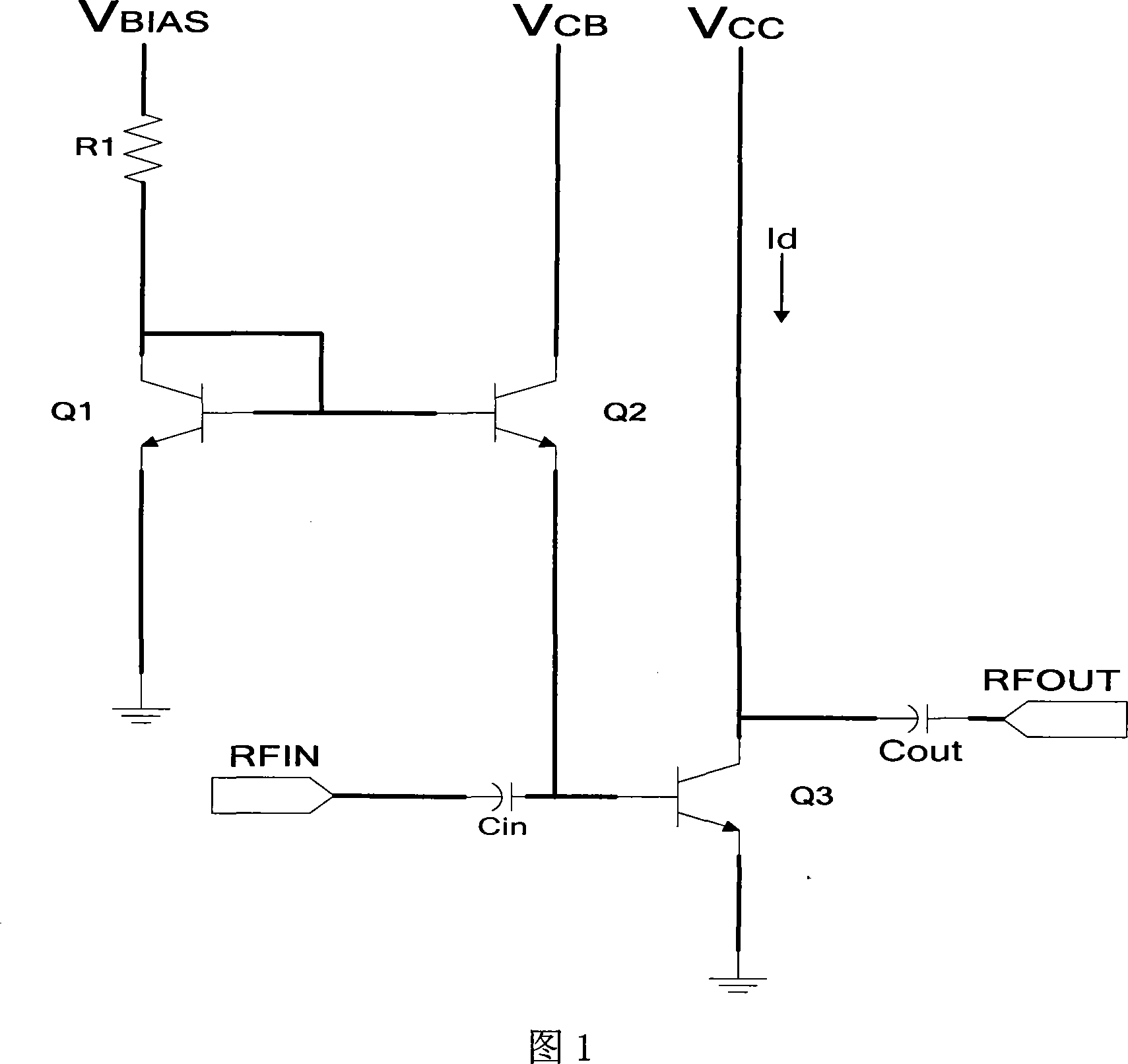 Radio frequency power amplifier circuit