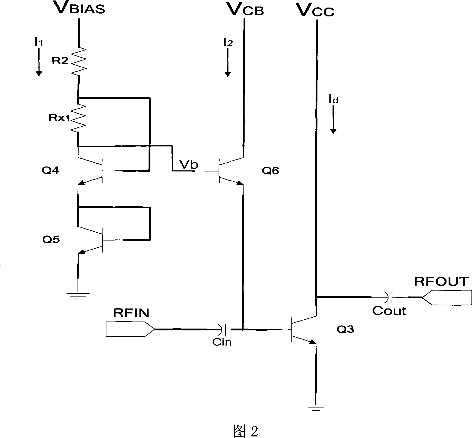 Radio frequency power amplifier circuit