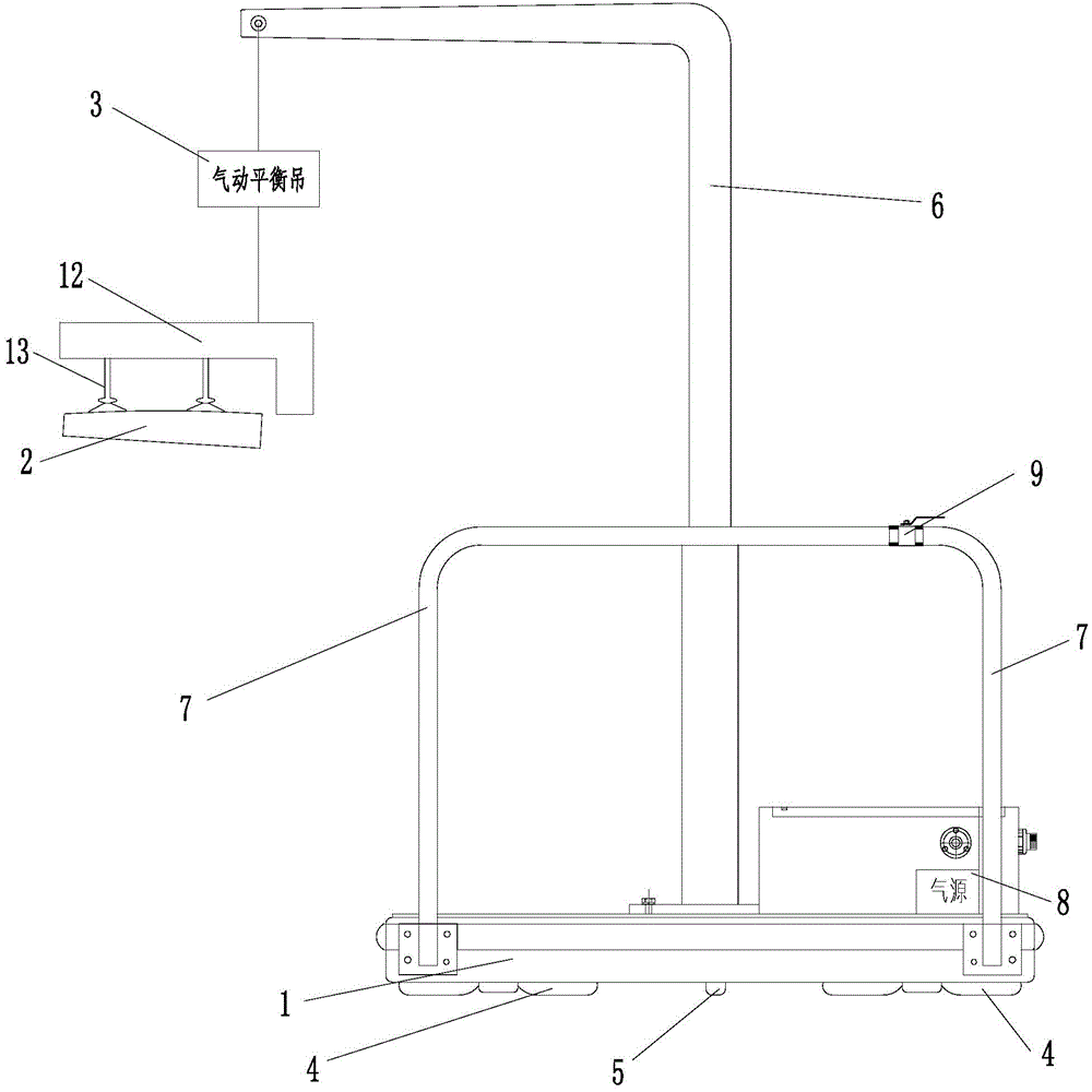 Wing mounting equipment