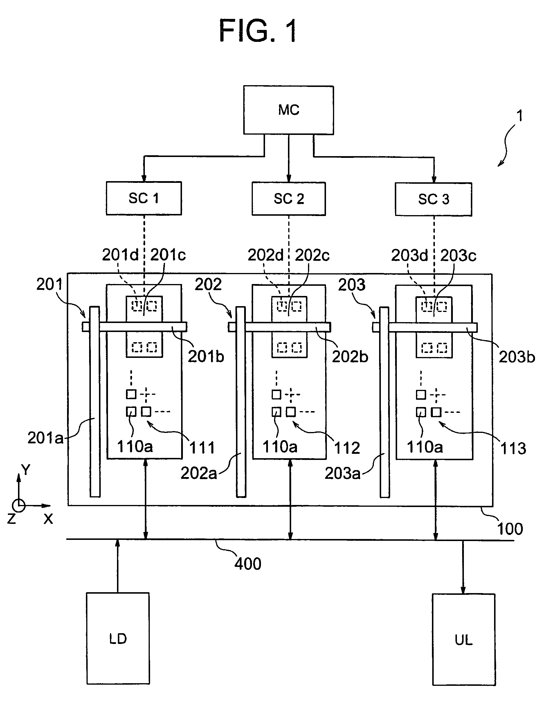 Electronic device testing apparatus