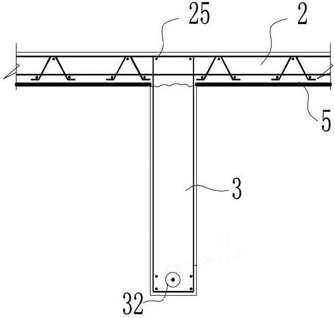 A simple-supported prefabricated monolithic composite bridge and its construction method