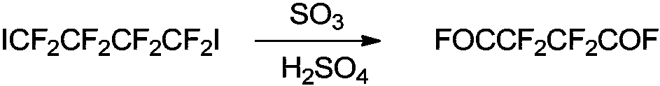 Preparation method for perfluoroalkyl diacyl fluoride