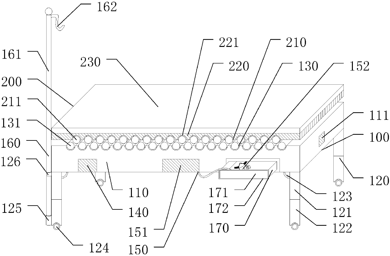 Multi-functional diagnosis and treatment bed capable of automatically moving