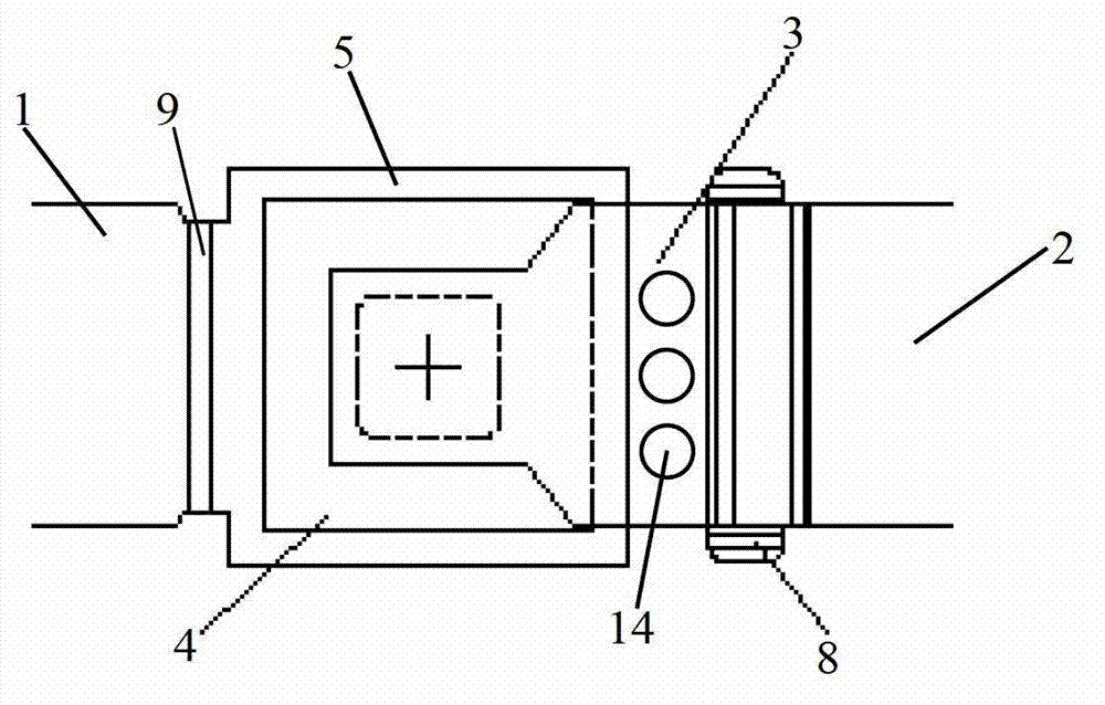 Patch type diode device structure