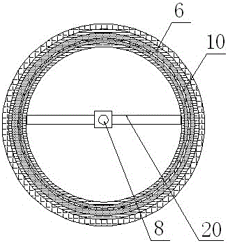 A gas pipeline liquid metal sealing valve for high temperature environment