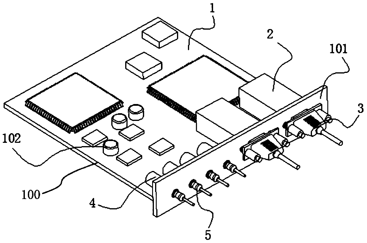 Portable interface module based on 5G communication