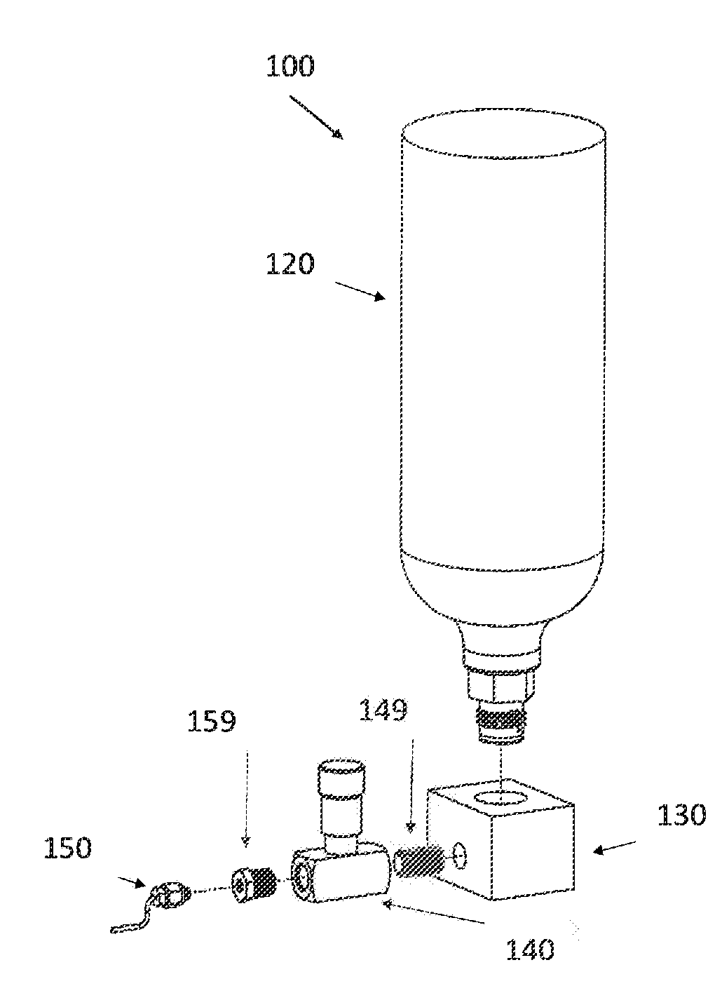 Portable instant cooling system with controlled temperature obtained through timed-release liquid or gaseous co2 coolant for general refrigeration use in mobile and stationary containers