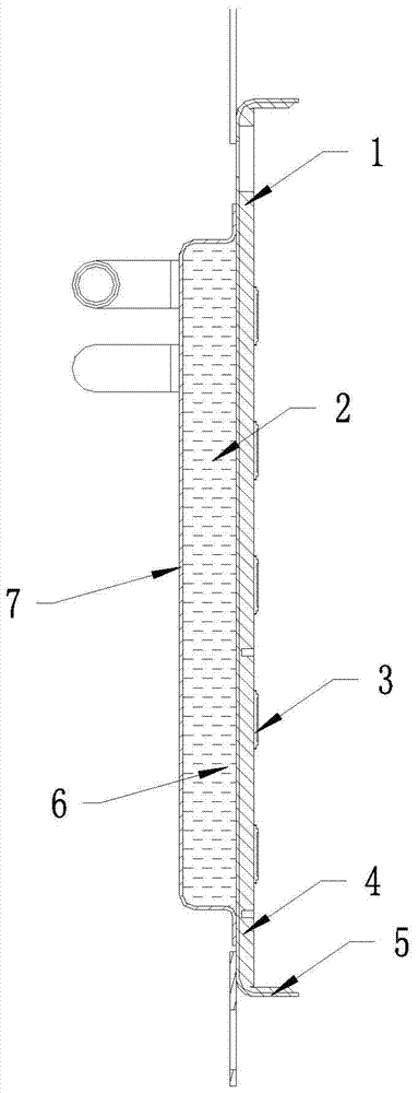 A kind of fish lamp heat dissipation structure