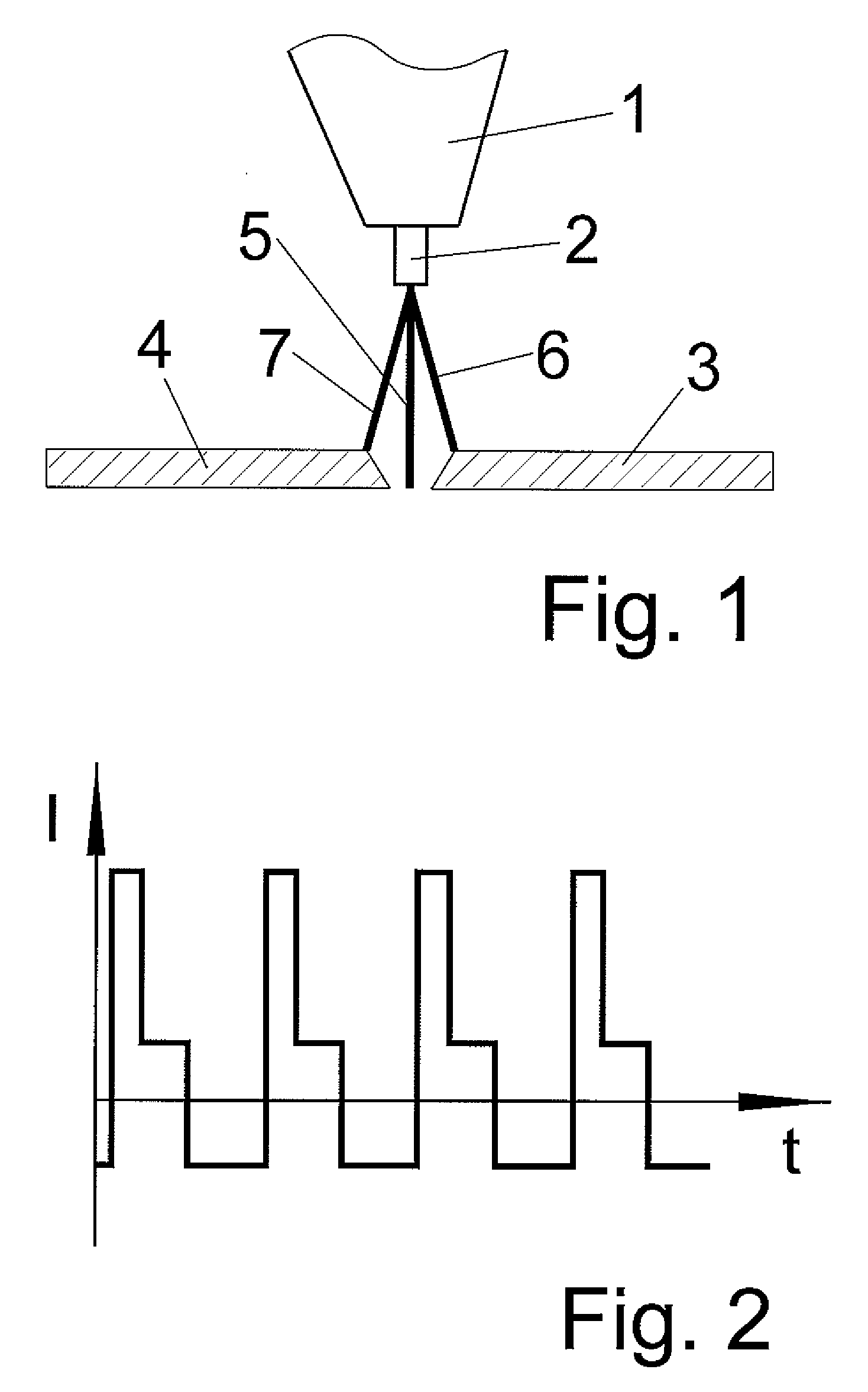 Method of electric arc joining with alternating current
