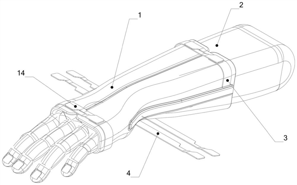 Overwrist joint splint and using method thereof