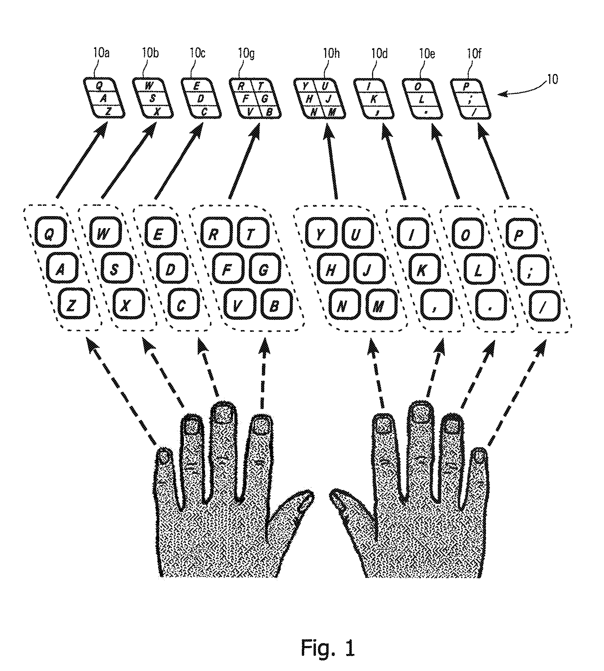 Keyboard and keys
