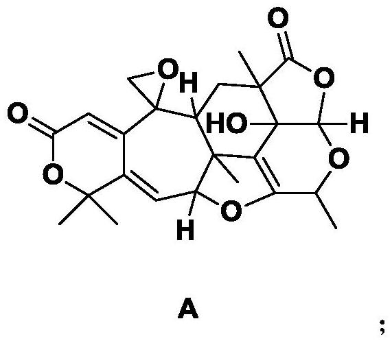 A kind of mixed-source terpenoid compound with hepatoprotective effect and use thereof