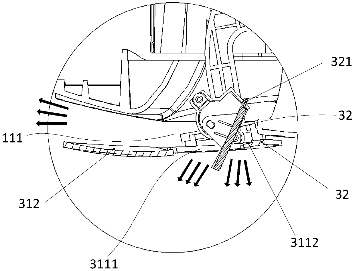 Air conditioner and air deflector control method for heating of air conditioner