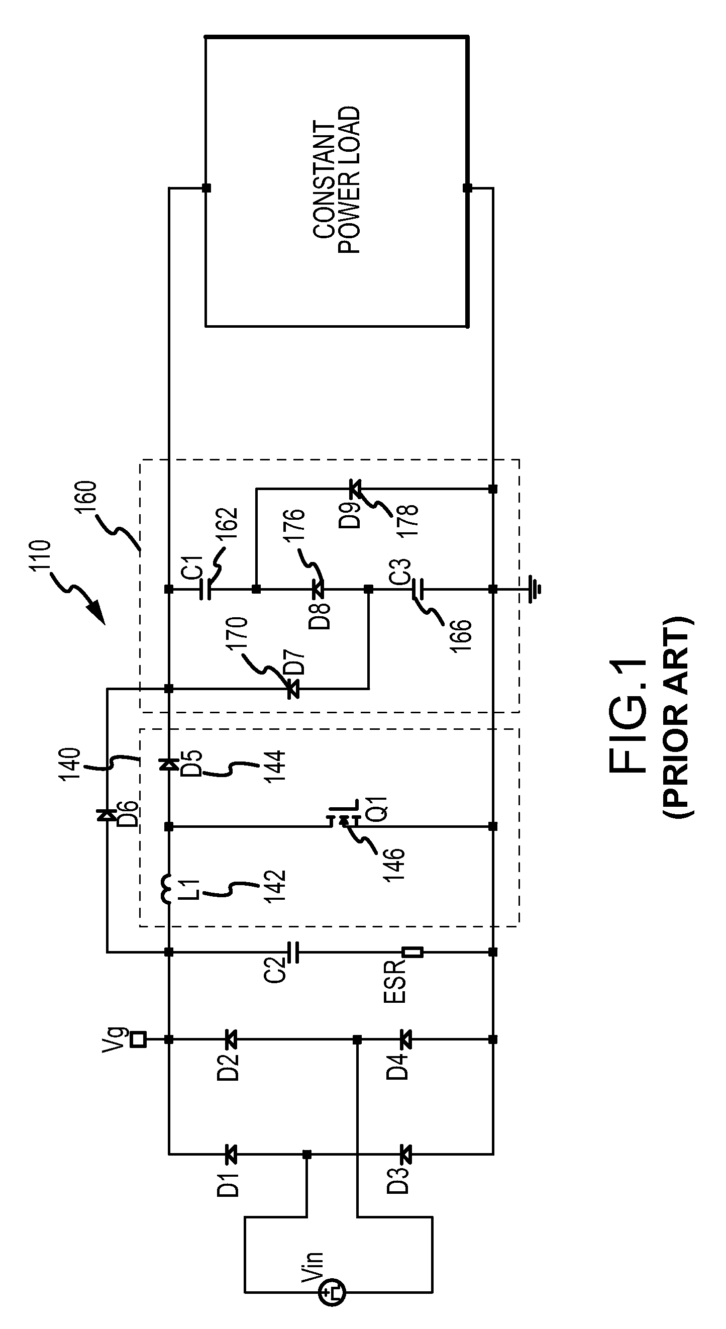AC to DC converter with power factor correction