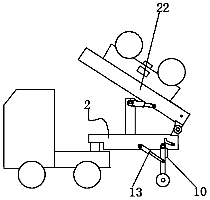 Novel semitrailer frame